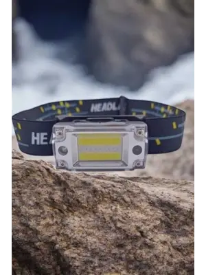 Kafa Lambası Led Fener Pratik Taşınabilir Ayarlanabilir Usb Şarjlı