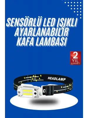 Kafa Lambası, Su Geçirmez Kafa Feneri 3 Mod Aydınlatma