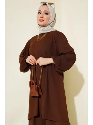 Modern Tunik Pantolon Alt Üst Takım