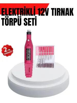 Kalem Tipi Sessiz Manikür Pedikür Cihazı