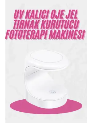 Kalıcı Oje Kurutucu Mini Uv Işınlı Taşınabilir Hızlı Ve Pratik Oje Kurutucu