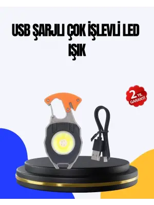 Kamp Ve Doğa Yürüyüşü İçin Çok Fonksiyonlu Fener