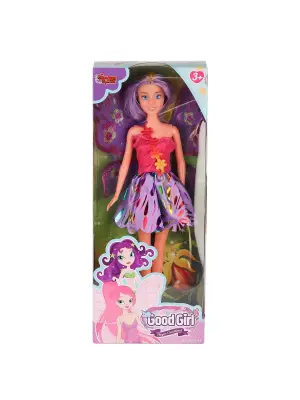 Omarı Siyah Elbisesi ile Zarif Kanatlı Peri Bebek