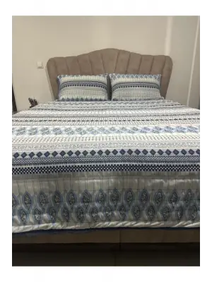 Kapitone tek kişilik pike seti