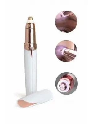 Kaş Bıyık Epilasyon Aleti İnce Uçlu Yüz Için Tüy Alıcı Pilli