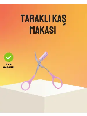 Kaş Düzeltme Makası Taraklı – Profesyonel Ve Pratik Kaş Bakımı