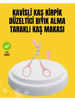 Kaş, Kirpik Ve Tırnak Çevresi Temizliği İçin Çok Fonksiyonlu Makas