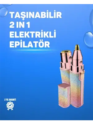 Kaş Ve Yüz Epilation Aleti – Kolay Kullanımlı, Portatif Shaver Usb Şarjlı