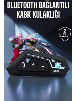Kask Kulaklık Bluetooth Motosiklet Kulaklık Intercom Su Geçirmez
