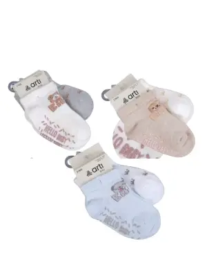 Katamino Athena 2li Aks. Erkek Bebek Patik Çorap K48026 Asorti