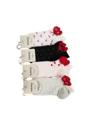 Katamino Meksiko Kız Patik Çorap K20414 Asorti