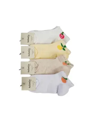 Katamino Nadya Kız Patik Çorap K20423 Asorti