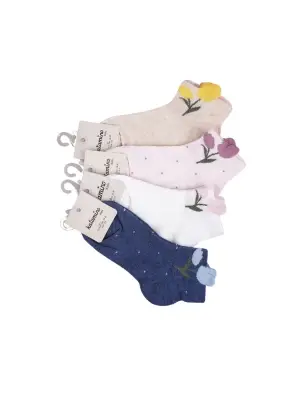 Katamino Pedova Kız Patik Çorap K20418 Asorti