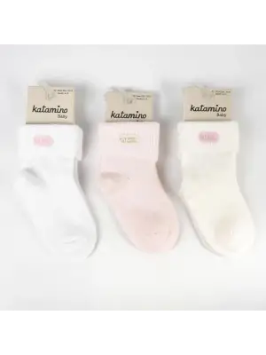 Omarı Eğlenceli Desenli Bebek Soket Çorap Seti