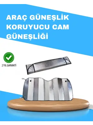 Katlanabilir Alüminyum Araç Güneşliği – Uv Koruma Ve Klima Tasarrufu Bir Arada