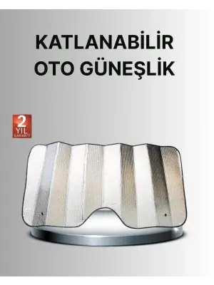 Katlanabilir Araba Güneşliği – Uv Işınlarına Karşı Maksimum Koruma