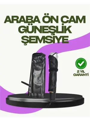 Katlanabilir Araba Güneşliği – Uv Ve Isı Koruması, Kolay Kurulum Gerektirmez