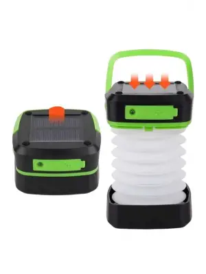 Katlanabilir Kamp Lambası Akordiyon Lamba Şarjlı 3 Kademeli Solar