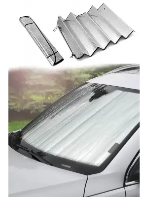 Katlanabilir Oto Ön Cam Güneş Koruma Isı Yalıtımlı Peugeot 3008 Nissan Qashqai Honda Civic Volkswagen Passat