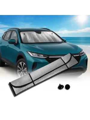 Katlanabilir Oto Ön Cam Güneşlik Isı Önleyici Araç Perdesi Toyota Corolla Fiat Egea Nissan Qashqai Volkswagen Passat