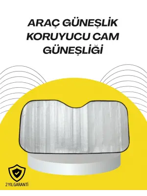 Katlanabilir Reflektörlü Oto Güneşliği – Yaz Sıcaklarına Karşı Yüksek Koruma