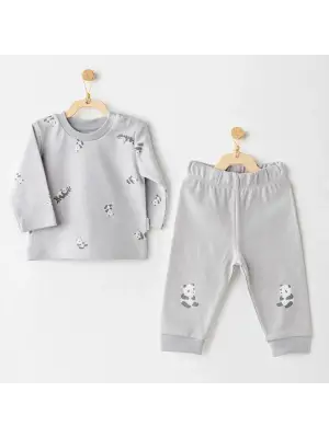 Keep Smiling 2li Takım Grey