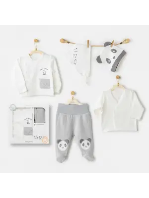 Keep Smiling 5li Hastane Çıkışı Grey