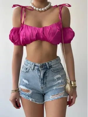 Kelsey Saten Büstiyer