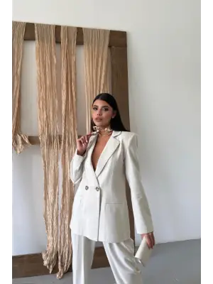 KETEN CEKET - PANTOLON TAKIM - Ham