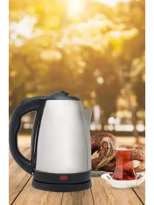 Kettle C F Tipi 220-240v Paslanmaz Çelik Elektrik Kablolu Otomatik Kapanma