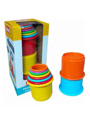 Omarı Yüksek Yük Taşıma Kapasiteli Oyuncak Kule Oyun Seti