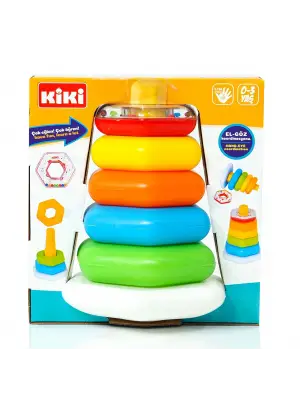 Omarı Renkli Altıgen Halkalar Çıngıraklı