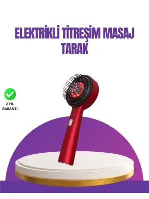 Kırmızı Led Işıklı Saç Derisi Masaj Aleti