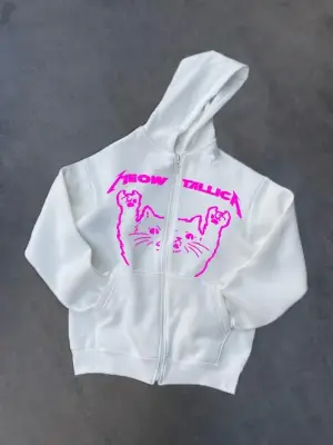 Trend Baskılı Kapüşonlu Hırka