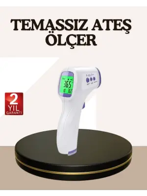 Kızılötesi Alından Temassız Ateş Ölçer Akıllı Sesli Uyarı