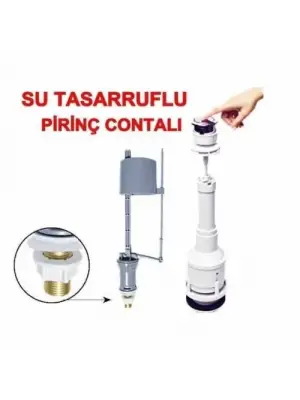 Klozet Sifon Basmalı Rezervuar İç Takım Su Tasarruflu