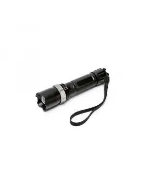 Km-110 Profesyonel Şarjlı El Feneri Ledli+flashlight+zoom Özellikli  Aparatlı 6 Parça Full Set