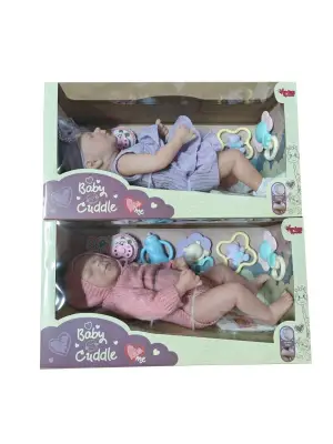KNG-902-5 905-2 KUT 43 CM GERÇEKÇİ BEBEK VE