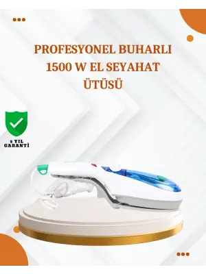 Kompakt Buharlı Ütü 1500w | Tüm Yüzeyler İçin Pratik Ve Etkili