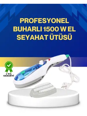 Kompakt Buharlı Ütü 1500w | Tüm Yüzeyler İçin Pratik Ve Etkili