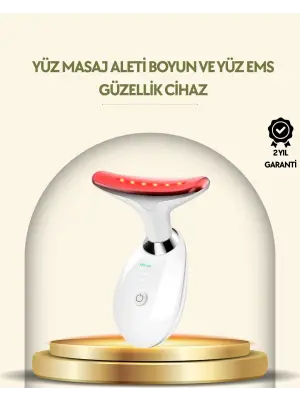 Kompakt Ve Taşınabilir Cilt Bakım Cihazı – 3 Fonksiyonlu, Usb Şarjlı, Led Işıklı Güzellik Aleti