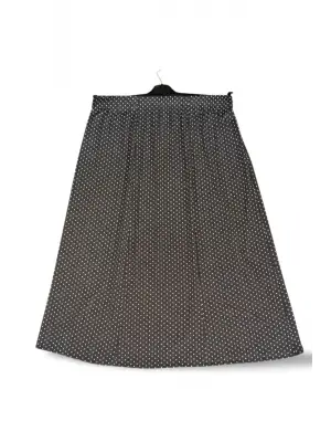 Omarı Beli Lastikli Uzun Pigment Penye Anne Eteği - İncelemek İçin Tıklayın