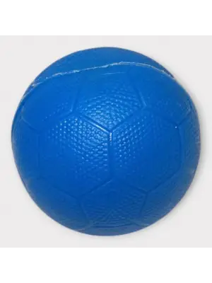 Omarı Mavi Plastik Köpek Düdüklü Top