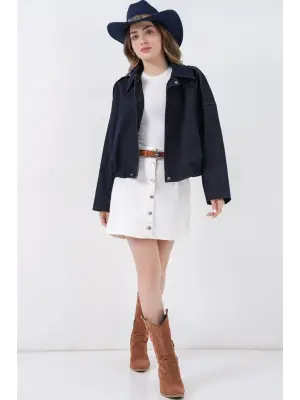 Kot Bomber Ceket 0737 - Lacivert