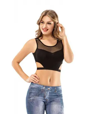 Çarpıcı Tül Modelli Büstiyer