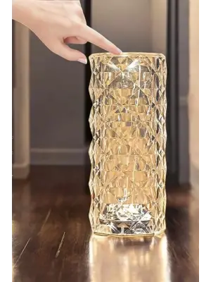 Kristal Dokunmatik Ve Kumandalı Masa Ve Gece Lambası