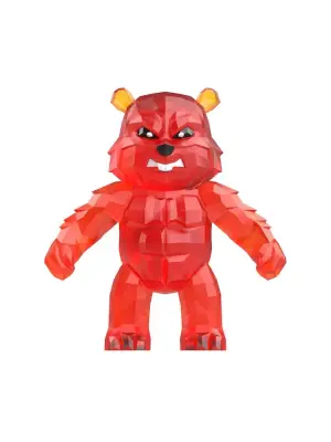 Omarı Kristal Figür - 14 cm Boy