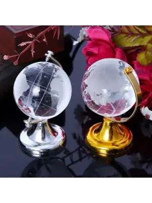 Kristal Küçük Boy Cam Dünya Küresi