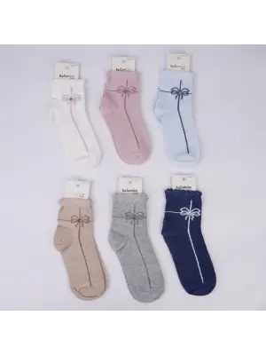 Kumru Kız Soket Çorap K22224 Asorti