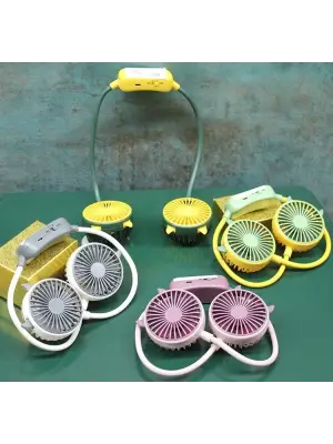 Kuromi Şarjlı Boyun Fanı Vantilatör 2 Kademeli Alk2687